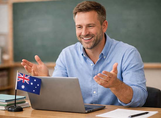 Happy student getting assignment help in Germany